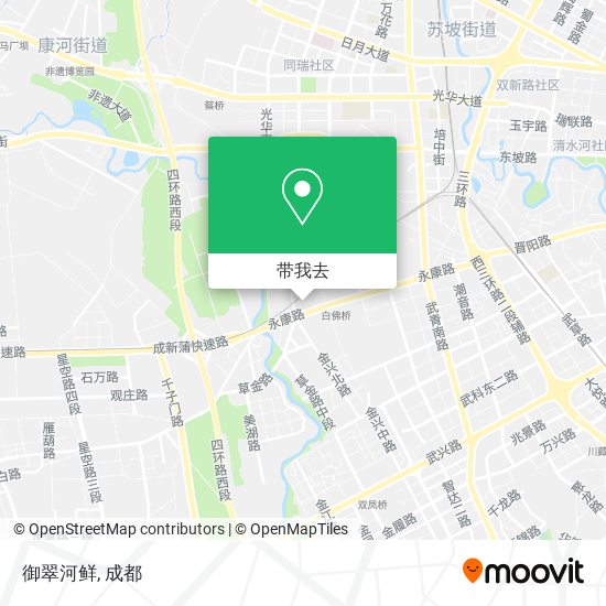 御翠河鲜地图