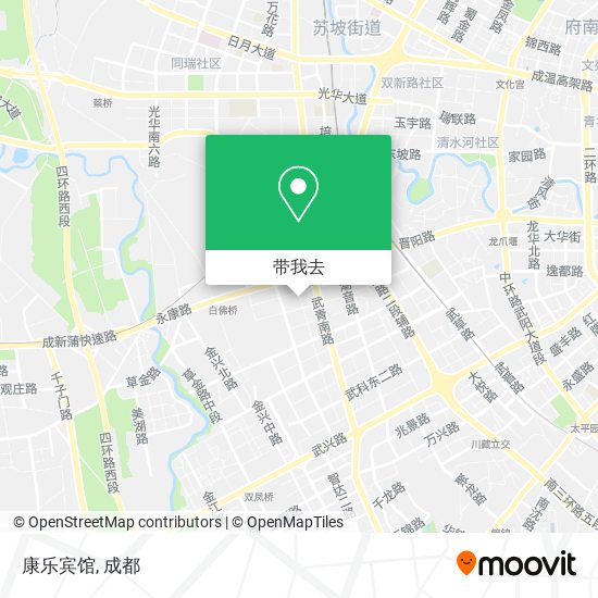康乐宾馆地图