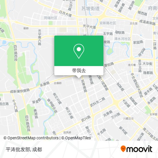 平涛批发部地图