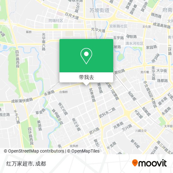 红万家超市地图