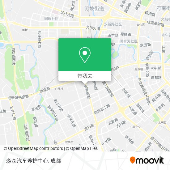 淼森汽车养护中心地图