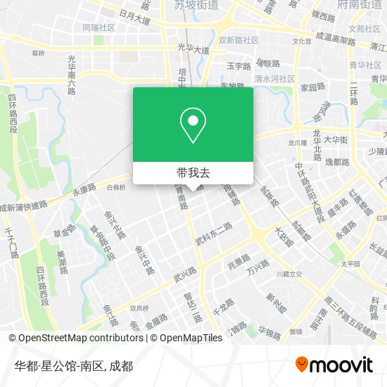 华都·星公馆-南区地图