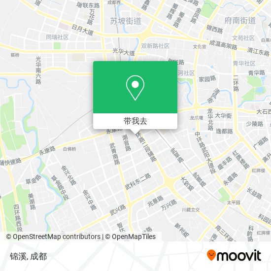 锦溪地图