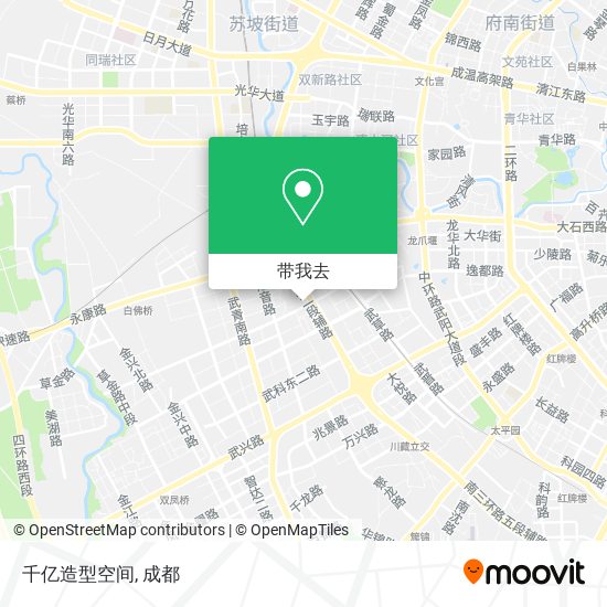 千亿造型空间地图