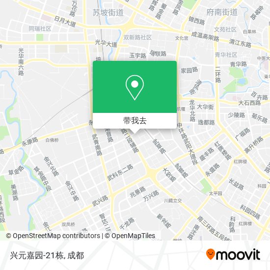 兴元嘉园-21栋地图