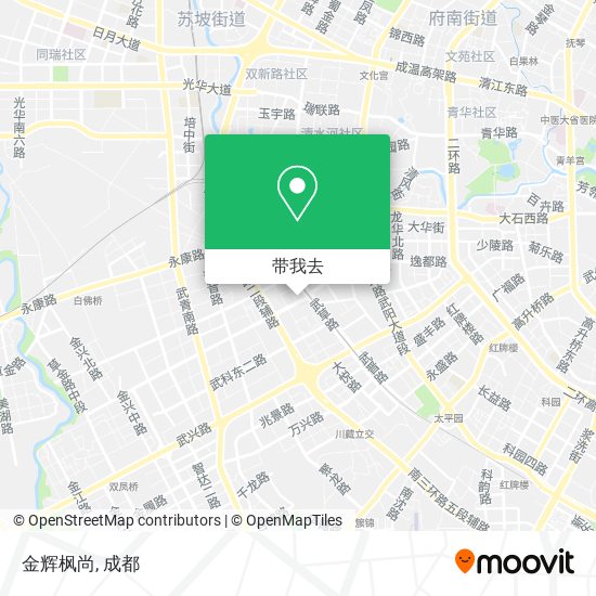 金辉枫尚地图