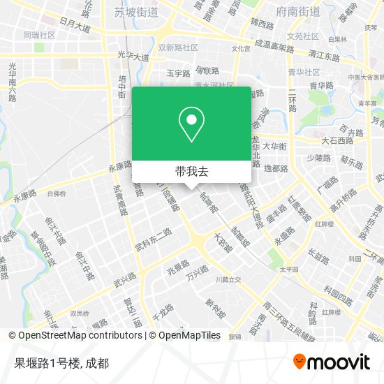 果堰路1号楼地图