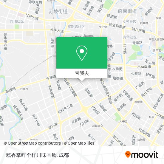 糯香掌咋个样川味香锅地图