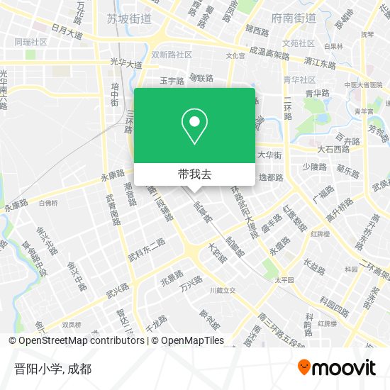晋阳小学地图