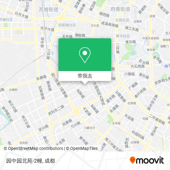 园中园北苑-2幢地图