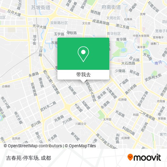 吉春苑-停车场地图