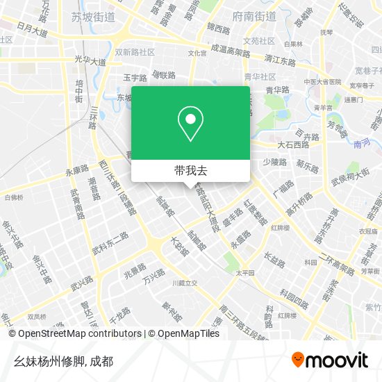 幺妹杨州修脚地图