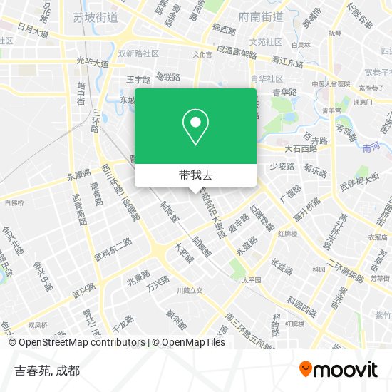 吉春苑地图