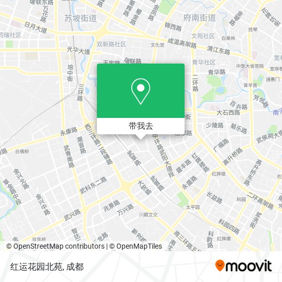 红运花园北苑地图