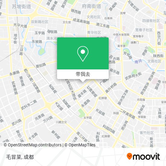 毛冒菜地图