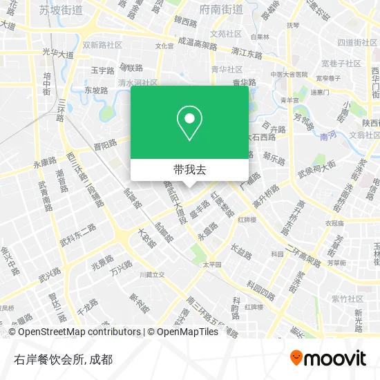 右岸餐饮会所地图