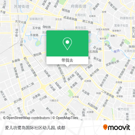 爱儿坊鹭岛国际社区幼儿园地图