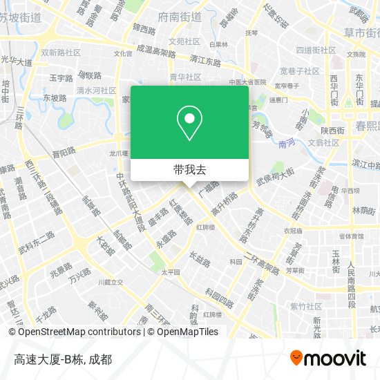 高速大厦-B栋地图