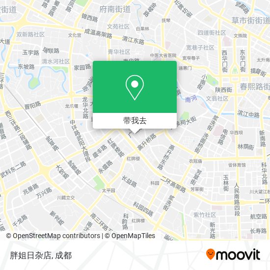 胖姐日杂店地图