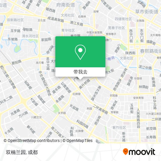 双楠兰园地图