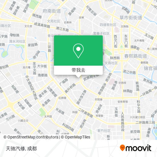 天驰汽修地图