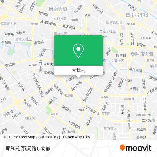 顺和苑(双元路)地图