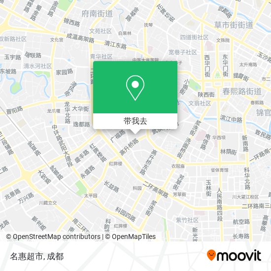 名惠超市地图