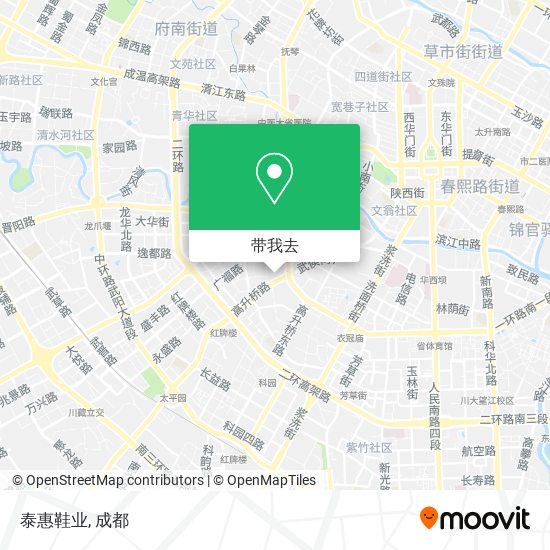 泰惠鞋业地图