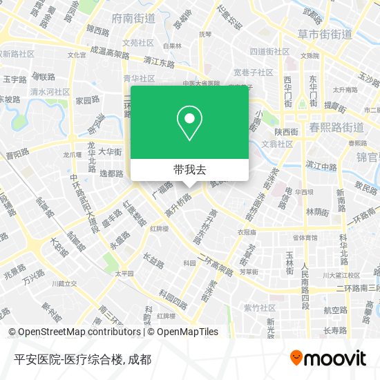 平安医院-医疗综合楼地图
