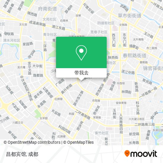 昌都宾馆地图