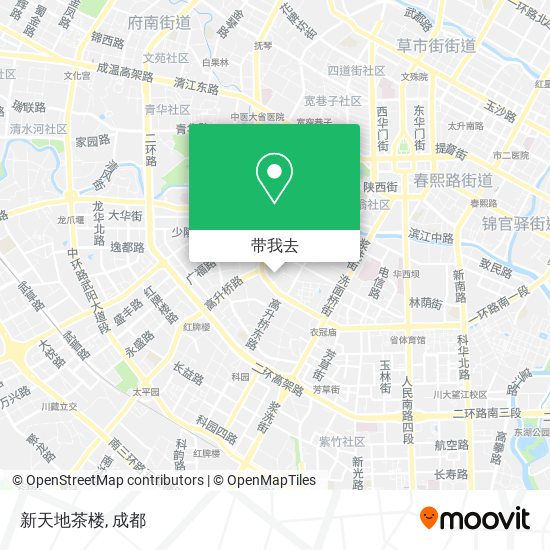 新天地茶楼地图