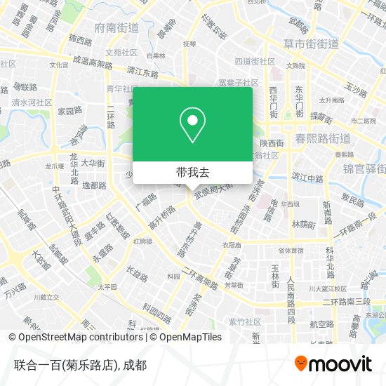 联合一百(菊乐路店)地图