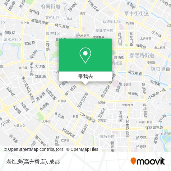 老灶房(高升桥店)地图