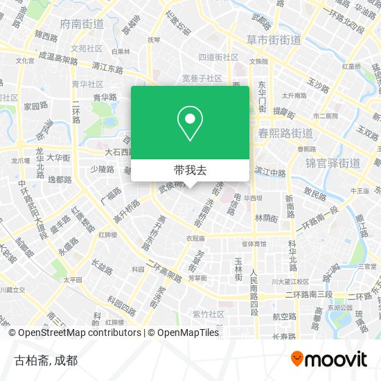古柏斋地图