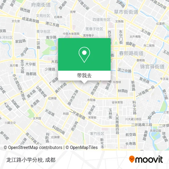 龙江路小学分校地图