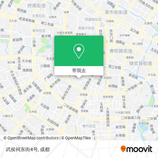 武侯祠东街4号地图