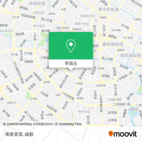 蜀香冒菜地图
