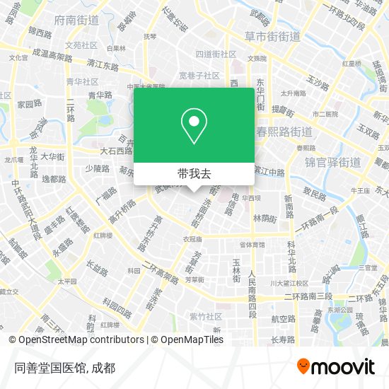 同善堂国医馆地图