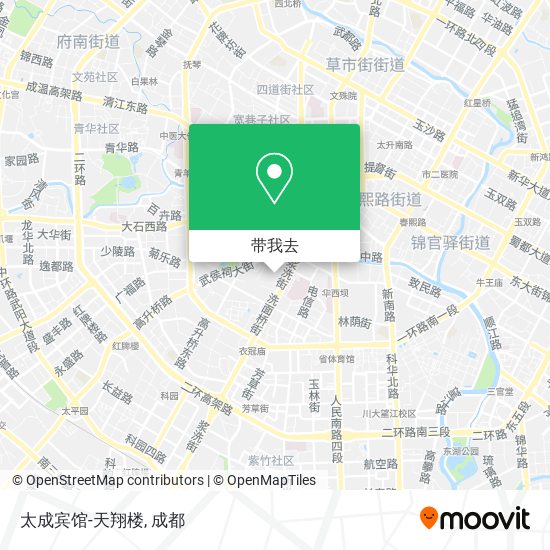 太成宾馆-天翔楼地图