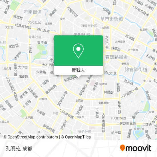 孔明苑地图