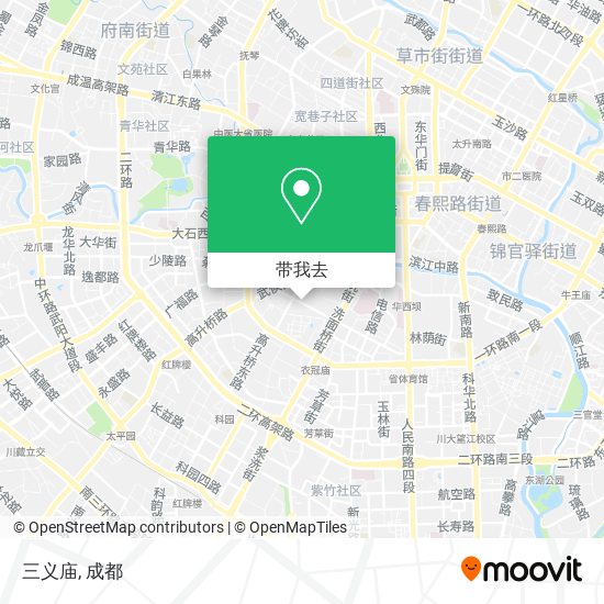 三义庙地图
