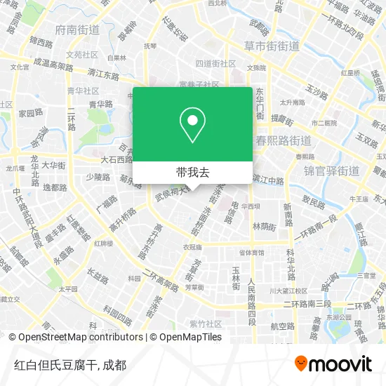 红白但氏豆腐干地图