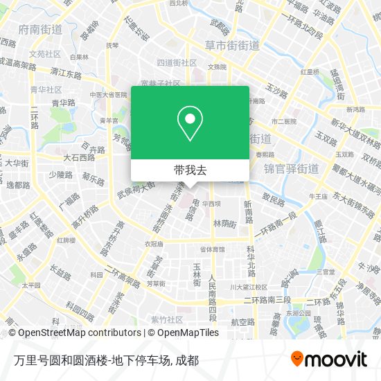 万里号圆和圆酒楼-地下停车场地图