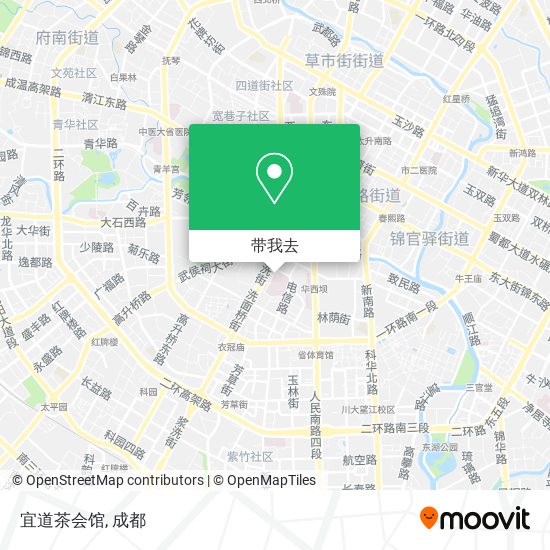 宜道茶会馆地图