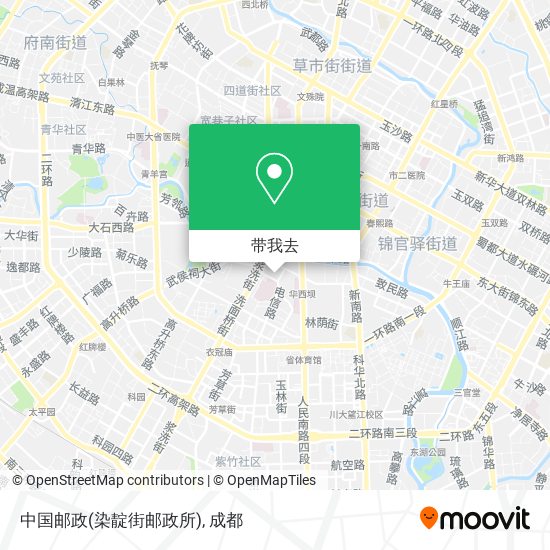 中国邮政(染靛街邮政所)地图