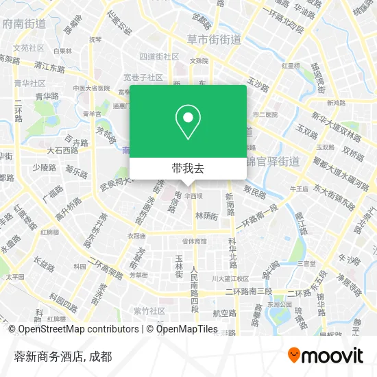 蓉新商务酒店地图