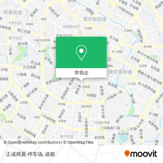 正成商翼-停车场地图