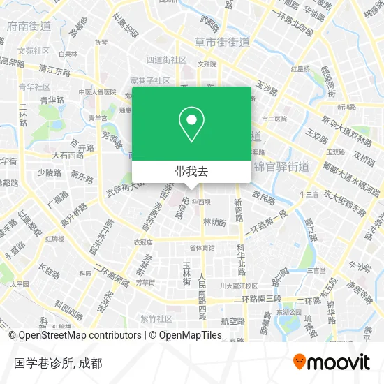国学巷诊所地图