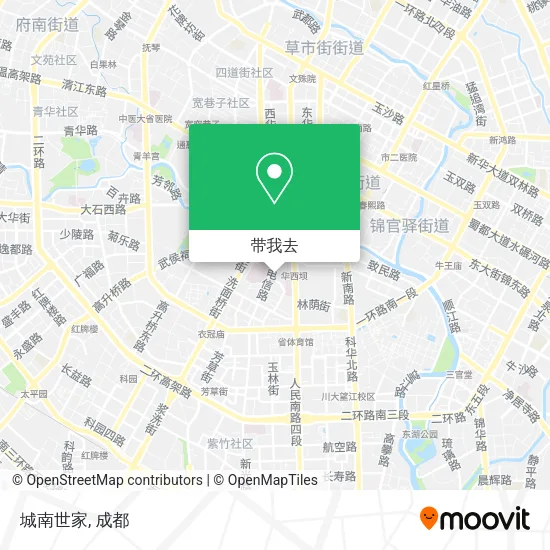 城南世家地图