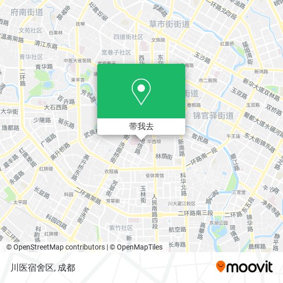 川医宿舍区地图